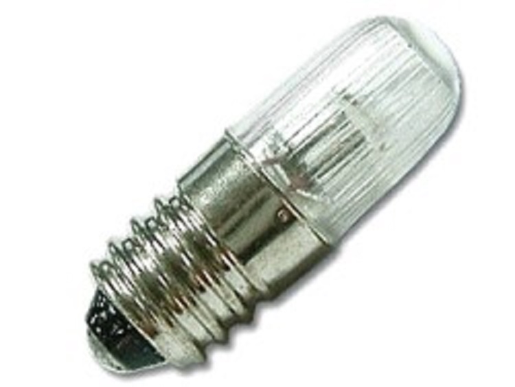 Ampoules type E10: :6, 12, 24. 220 Volts. 3 Watts - Code VPA 035